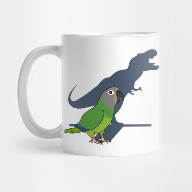 Funny Dusky headed Conure T-rex by FandomizedRose